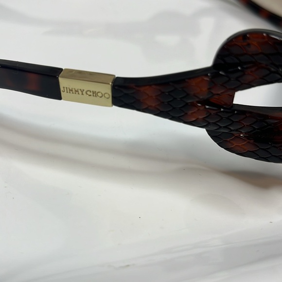 Jimmy Choo Tortoise Shell Sunglasses - Picture 2 of 7